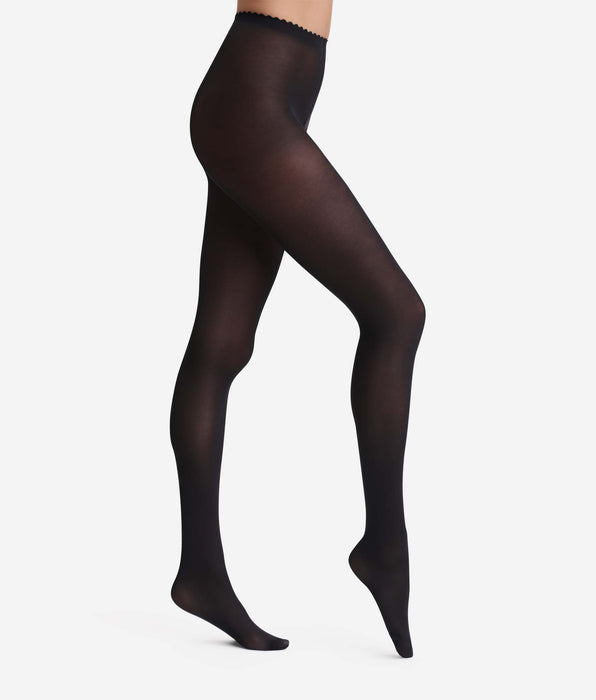 DIM Panti negro Body Touch opaco 40D