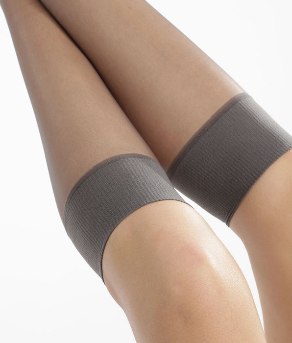 DIM Lote de 2 medias de velo color pimienta Mes Essentiels 15D