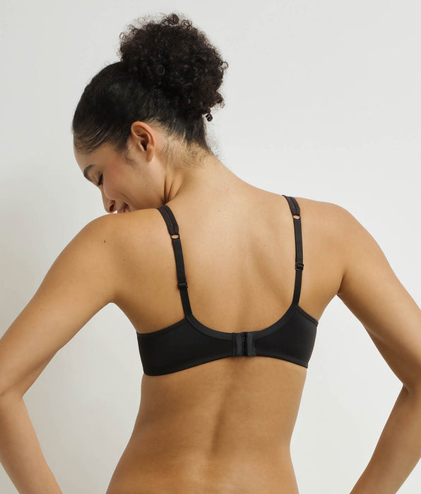 DIM Sujetador de gran capacidad sin aros negro Generous Dim