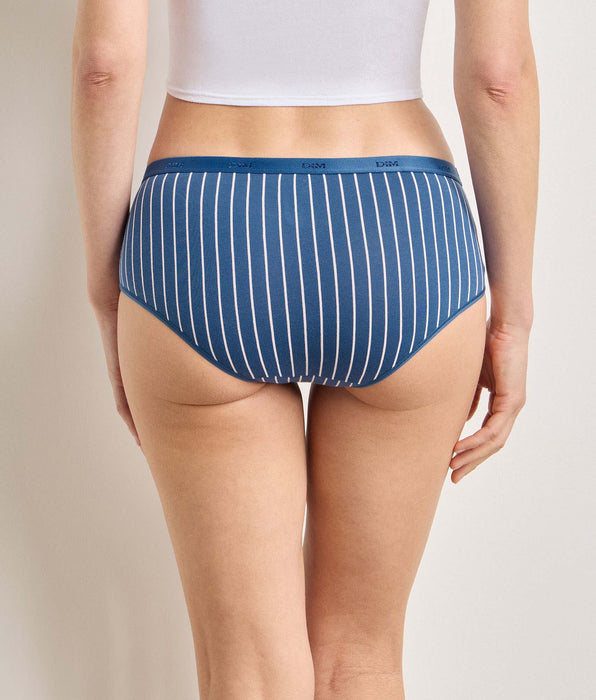 DIM Pack de 5 shortys delicia café Les Pockets Coton