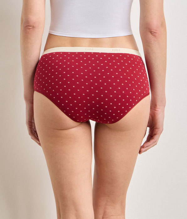 DIM Lote de 5 shortys nieve marrón Les Pockets Coton