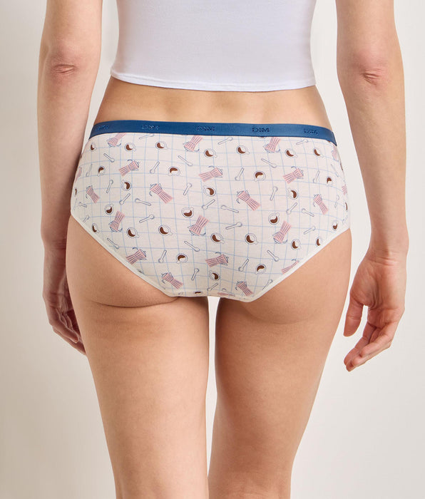 DIM Lote de 3 shortys mañana suave Les Pockets Coton