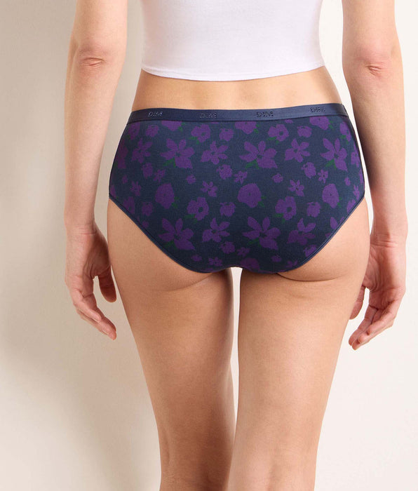 DIM Lote de 3 shortys floral chic Les Pockets Coton