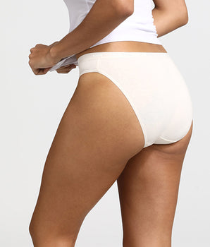 Pack de 3 bragas de color visón/rosa/nácar Les Pockets de algodón