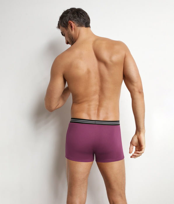 DIM Pack de 4 bóxers para hombre de algodón elástico Fusion EcoDim