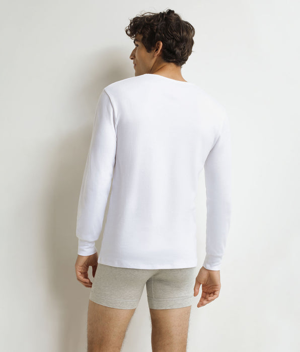 DIM Camiseta de hombre de algodón blanco Dim Thermal