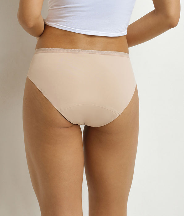DIM Braga menstrual invisible para mujer Nude Dim Protect
