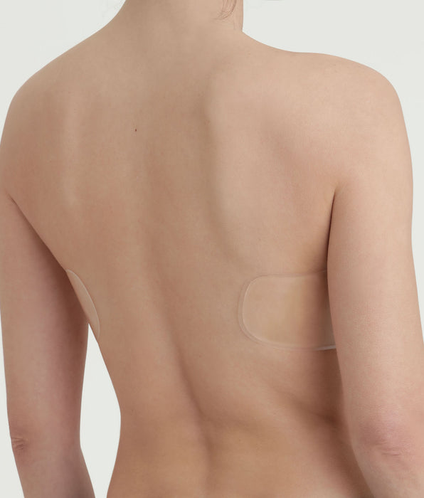 DIM Sujetador bandeau adhesivo sin tirantes nude