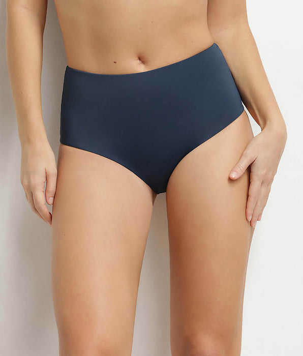 DIM Braguita de bañador de talle alto azul Dim Swimwear Silhouette