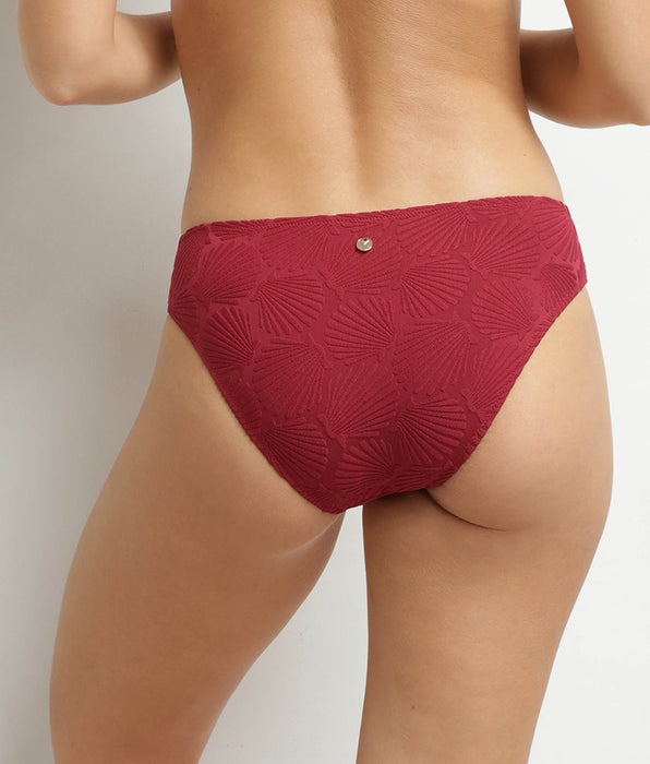 DIM Braguita de baño midi con estampado de conchas marinas Dim Swimwear