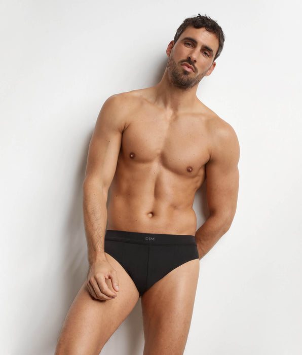 DIM Braguitas de hombre de algodón modal Negro Dim Gentleman
