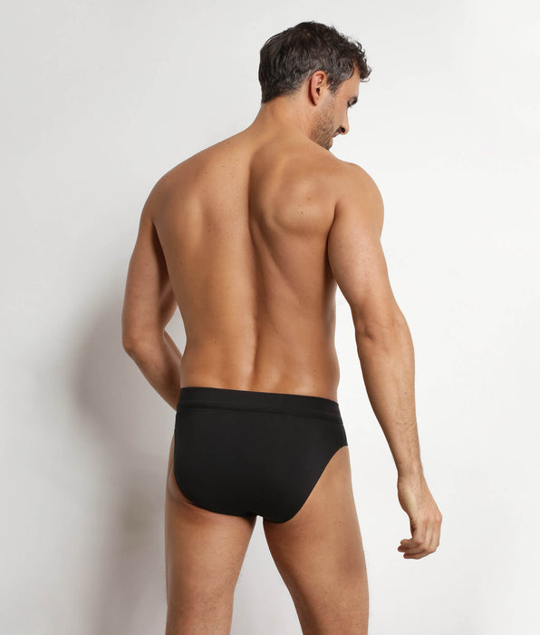 DIM Braguitas de hombre de algodón modal Negro Dim Gentleman

