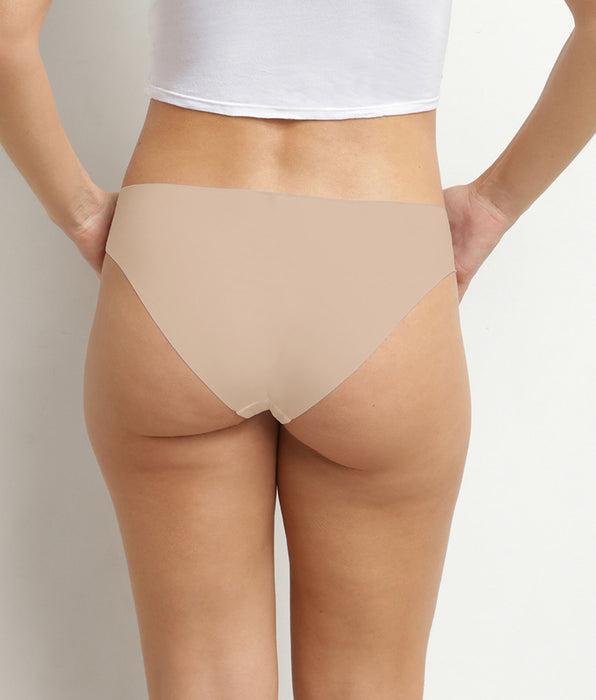 DIM Braguitas invisibles de microfibra Nude Dim