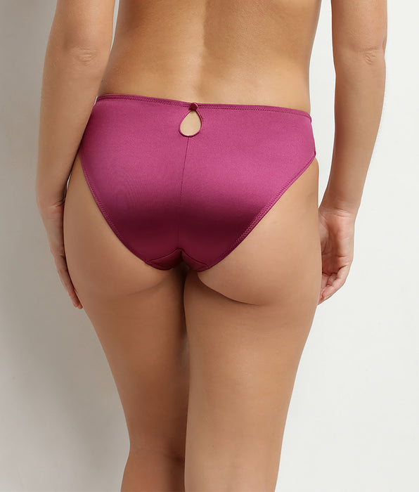 DIM Braguitas de mujer en microfibra satinada Fruits des Bois Silk Radiance