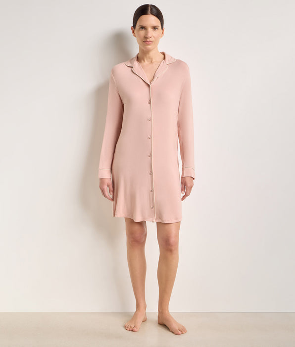 DIM Camisa de dormir rosa empolvado Soft Blush