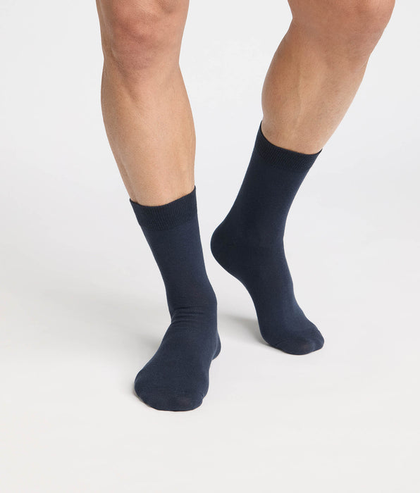 DIM Calcetines de hombre navy blue candy de algodón Fancy