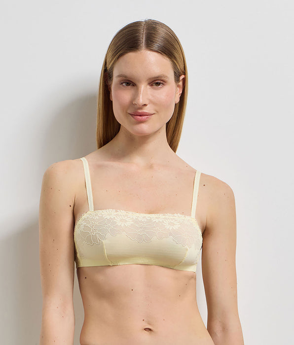 DIM Bralette suave sin aros vainilla Slow Days Fresh Vibes