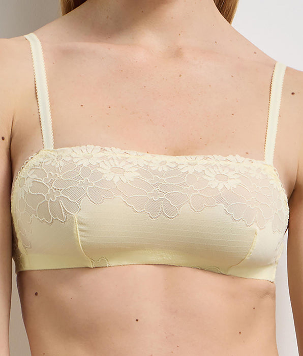 DIM Bralette suave sin aros vainilla Slow Days Fresh Vibes