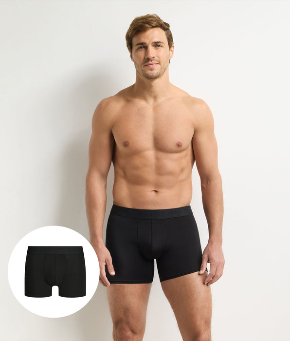 DIM Bóxer de hombre negro Ultra Stretch