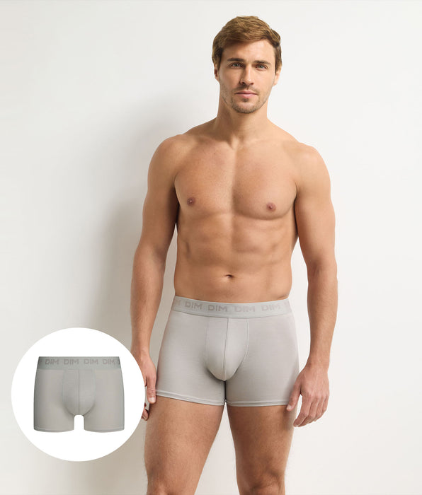 DIM Bóxer hombre gris claro Ultra Stretch
