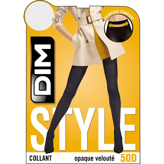 Collant amarante opaque velouté Style 50D-DIM