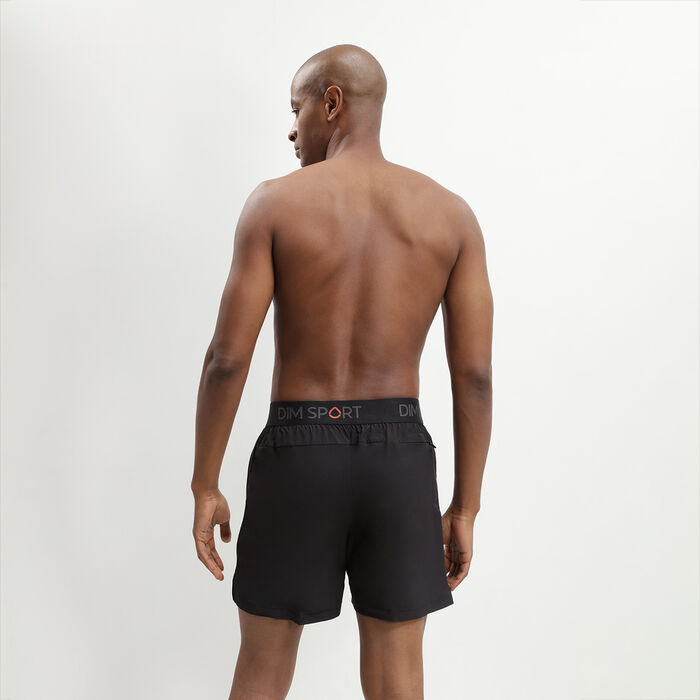 Pantalones cortos de secado rápido para actividades al aire libre Negro Dim Sport, , DIM