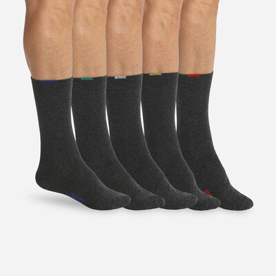 Lote de 5 pares de calcetines grises EcoDIM para hombre, , DIM