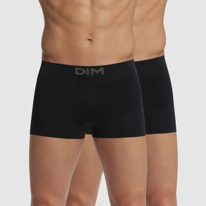 Set de 2 boxers negros Micro seamless , , DIM
