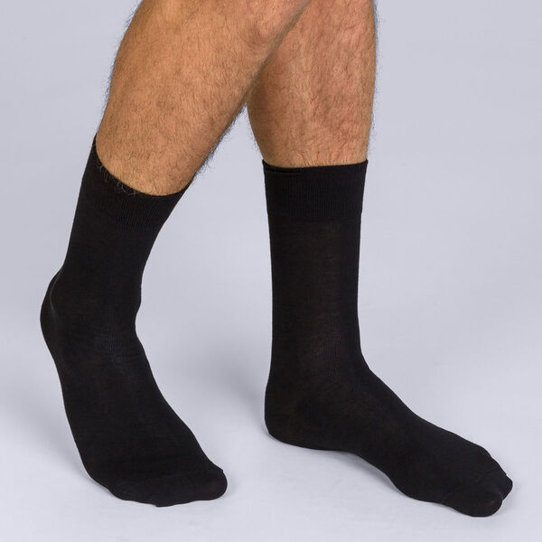 Serrado Bien educado conformidad Lote de 2 calcetines negros X-Temp para hombre