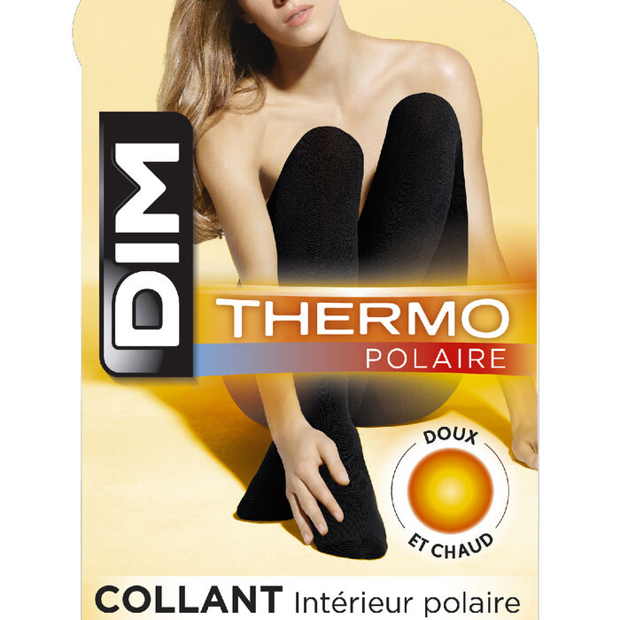 Panti térmico negro Thermo Polaire 143D, , DIM