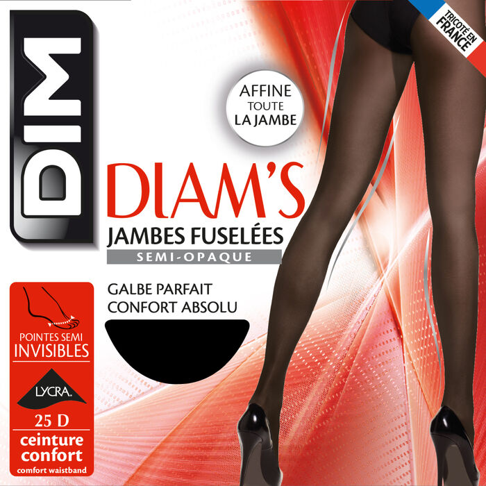 Panti negro Diam's Jambes Fuselées 25D, , DIM