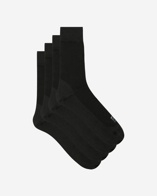 Juego de 2 pares de calcetines reforzados para hombre Negro Súper resistentes, , DIM